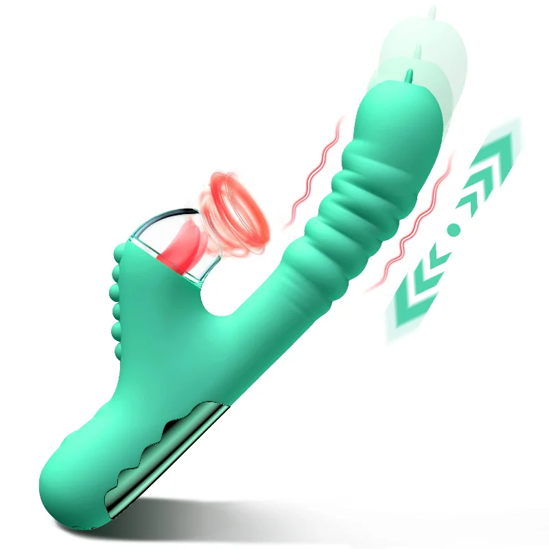 Peggie - G Spot Vibrators with 8 Powerful Thrusting Suction