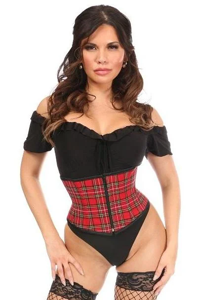 Plaid Mini Cincher