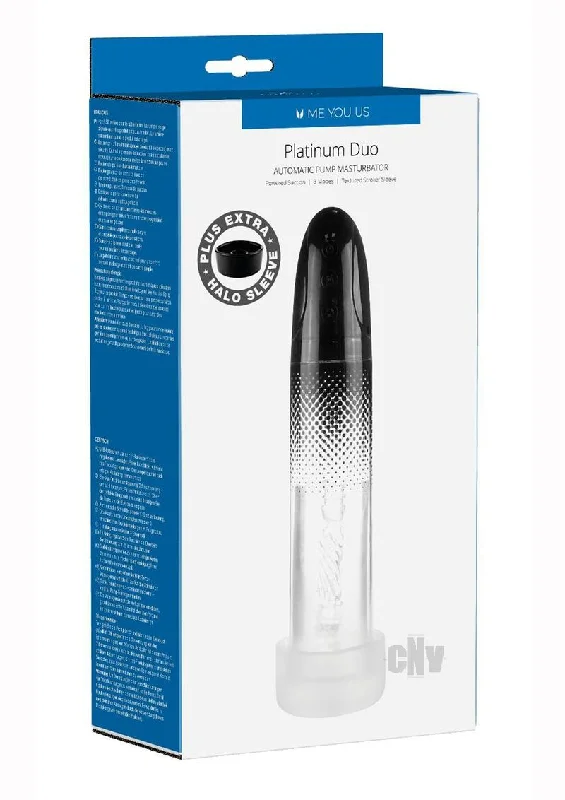 Myu Platinum Duo Auto Pump Clr/blk