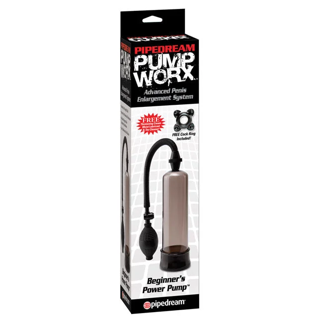 Pipedream Pump Worx Beginner's Power Pump Black