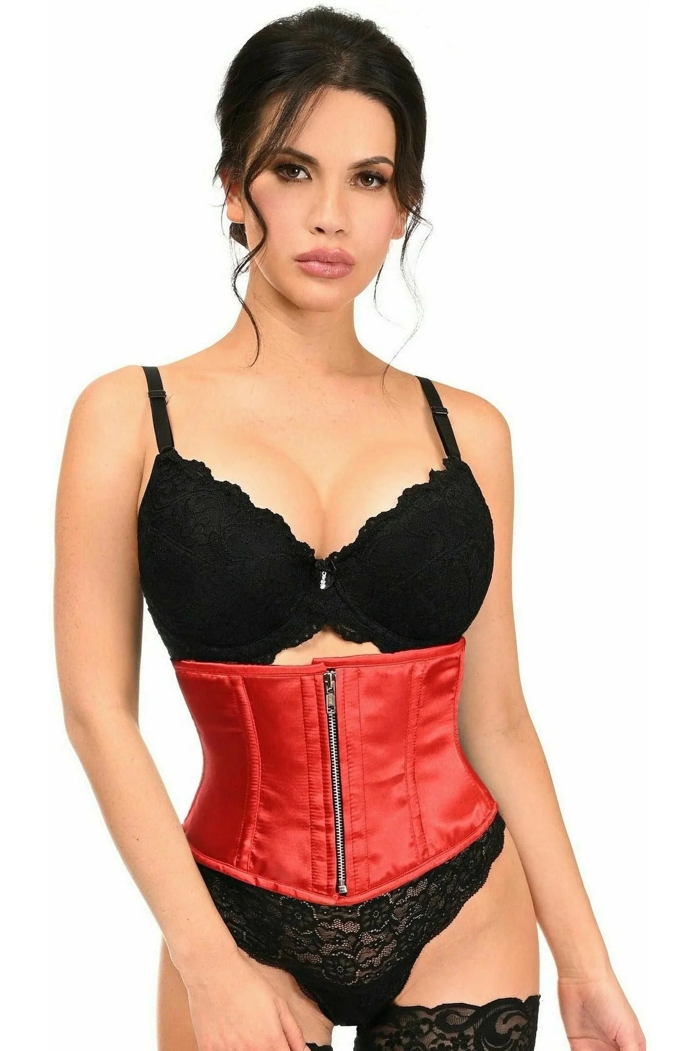 Top Drawer Satin Steel Boned Mini Cincher