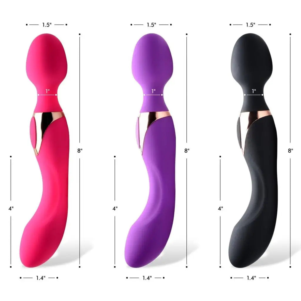 10x Dual Duchess 2-in-1 Silicone Massager