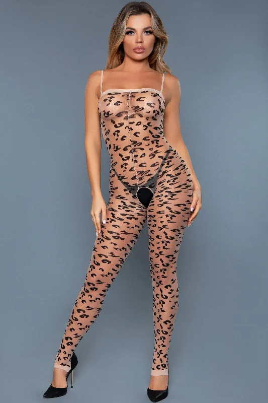 Animal Print Bodystocking