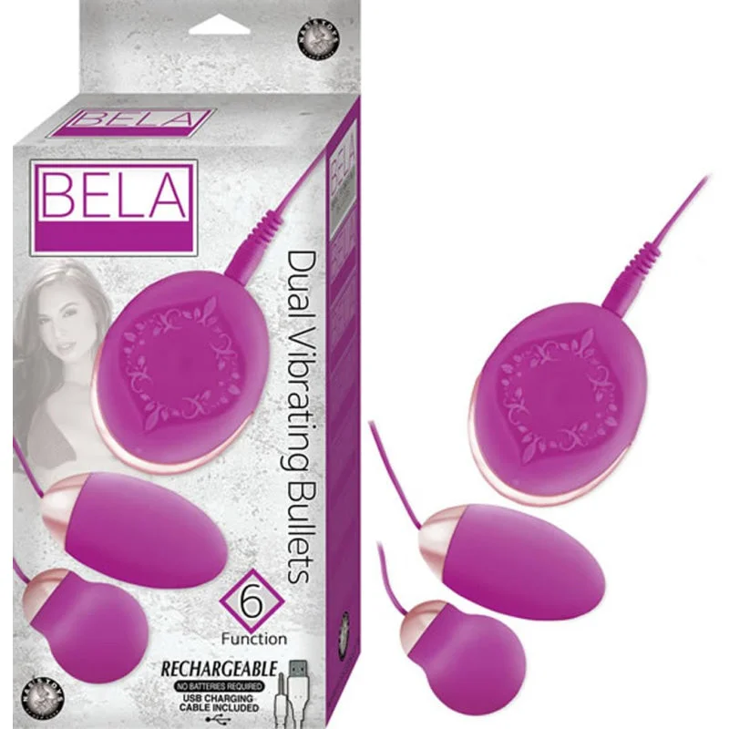 Bela Dual Vibrating Bullets - Purple