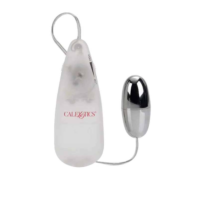 California Exotics - Pocket Exotics Vibrating Silver Bullet with Remote (SIlver)