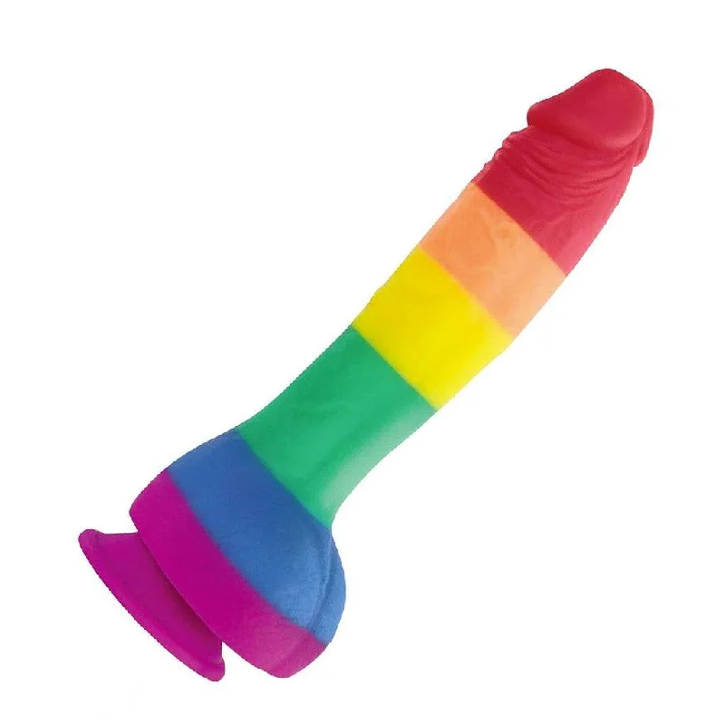 Colours Pride Edition Silicone Dildo, 6"