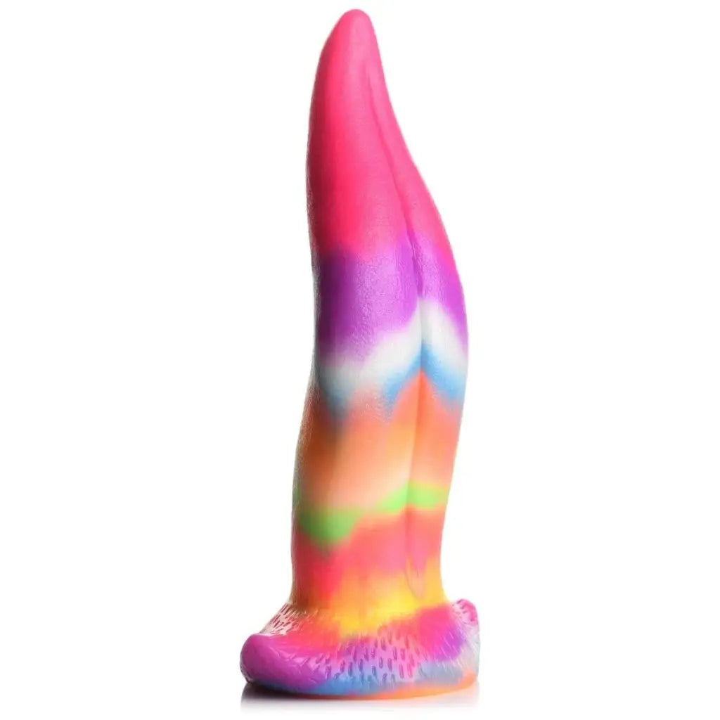 Creature Cocks Unicorn Kiss Unicorn Tongue Glow-in-the-Dark Silicone Dildo