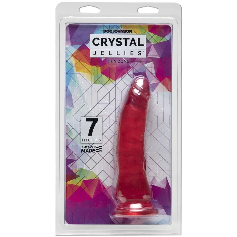 Crystal Jellies - Thin Dong 7" - Pink