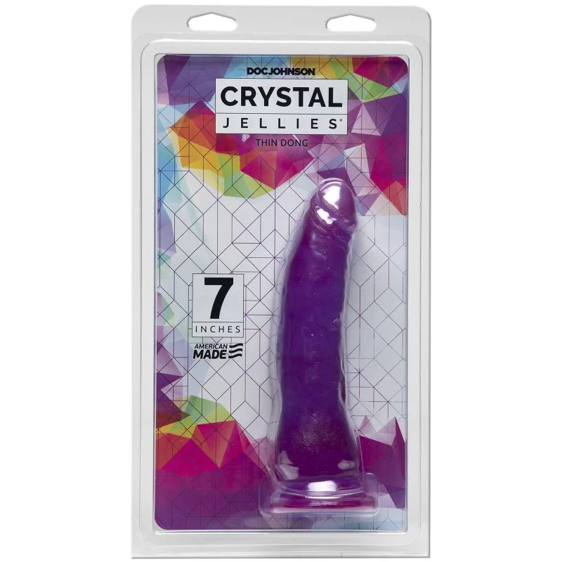 Crystal Jellies - Thin Dong 7" - Purple