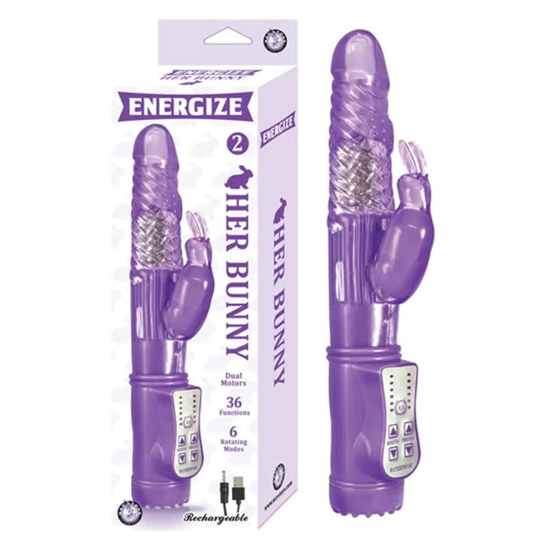 Energize Her Bunny 2 - Purple