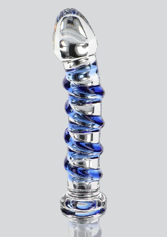 G Spot Gemstone Glass Dildo