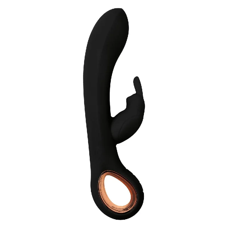 Lang Loys - Bia - G-spot Vibrator Met Clitoris Stimulator - Zwart/Goud