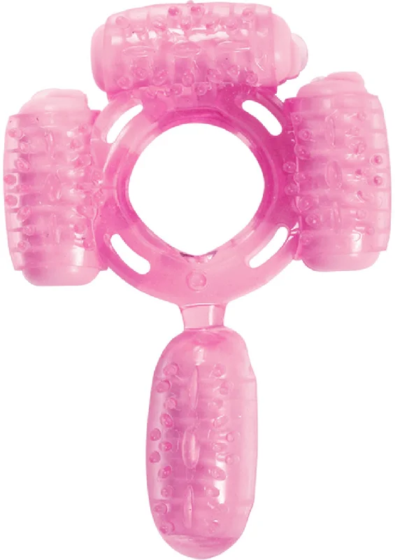 Humm Dinger Super Quad Vibrating Cock Ring