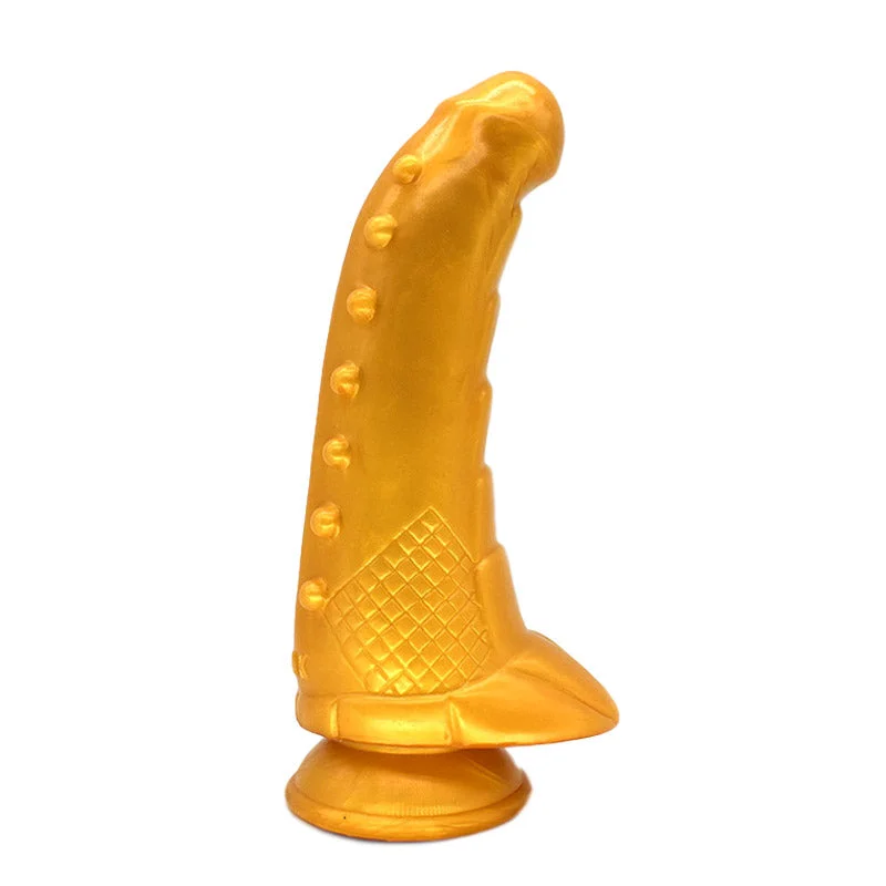 Hunchback Dildo - Gold