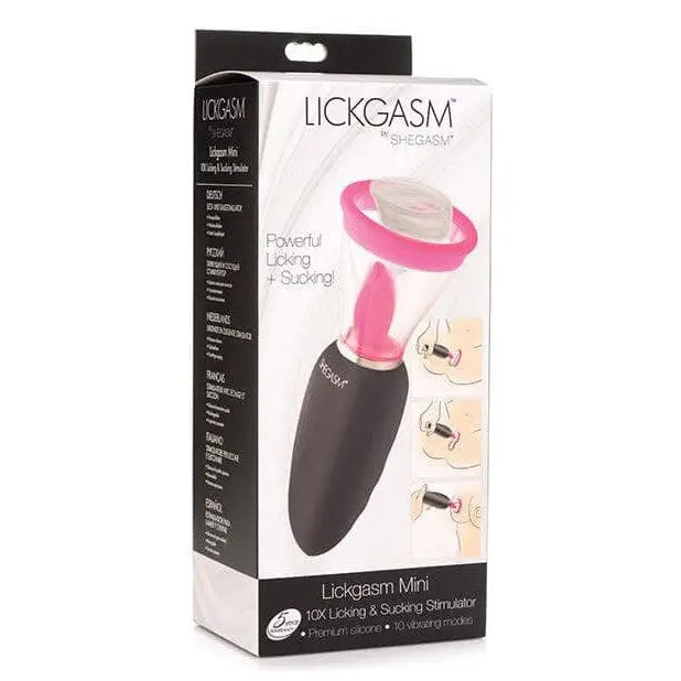 Inmi Shegasm Lickgasm Mini 10x Licking & Sucking Stimulator