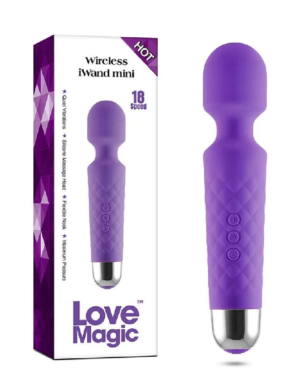 iWand Mini Wand Vibrator - Paars