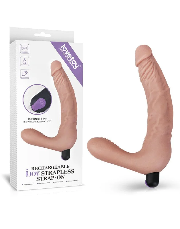 Lovetoy - iJoy Dubbele Vibrerende Dildo - Lichte Huidskleur