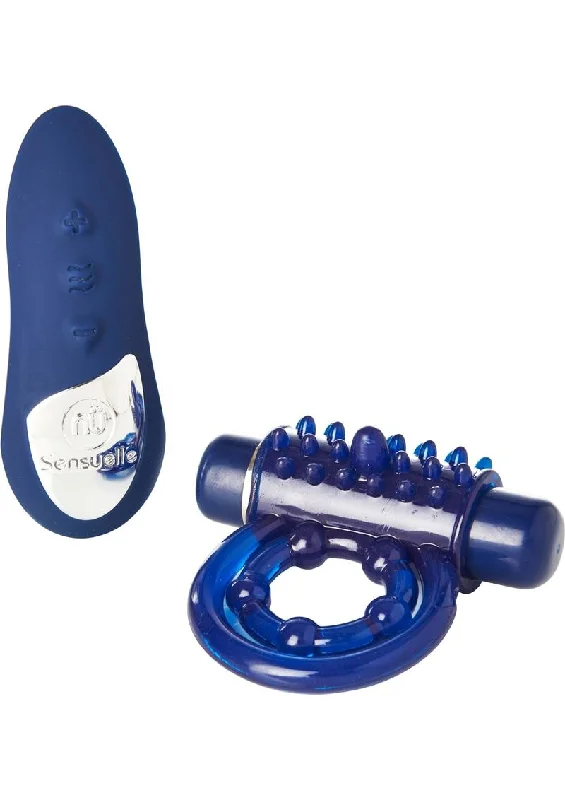 Nu Sensuelle Remote Control Bullet Ring Rechargeable Vibrating Cock Ring