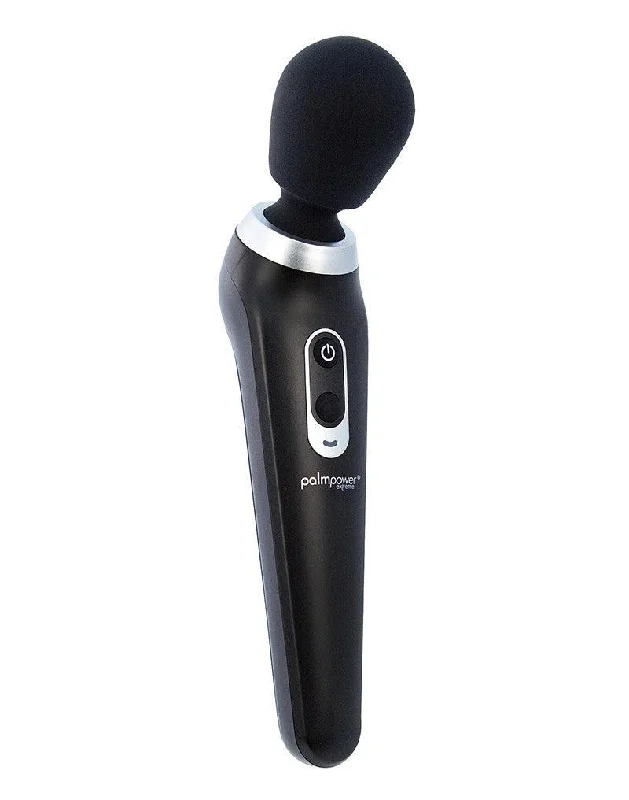 PalmPower Extreme Wand Vibrator - ergonomisch gevormd En extreem krachtig - Zwart