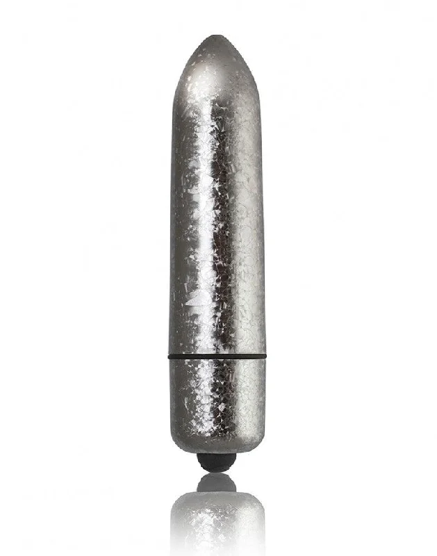 Rocks-off - RO-120MM - Basis Vibrator - Frosted Fleur - Zilver