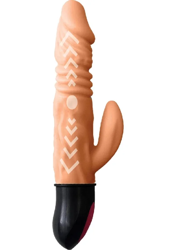 Skinsations Cumquake Super Shake Thrusting Warming Dildo Rechargeable