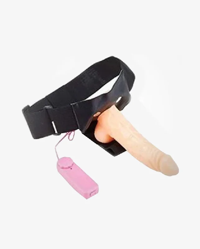 Solid Strap On Dildo With Vibration