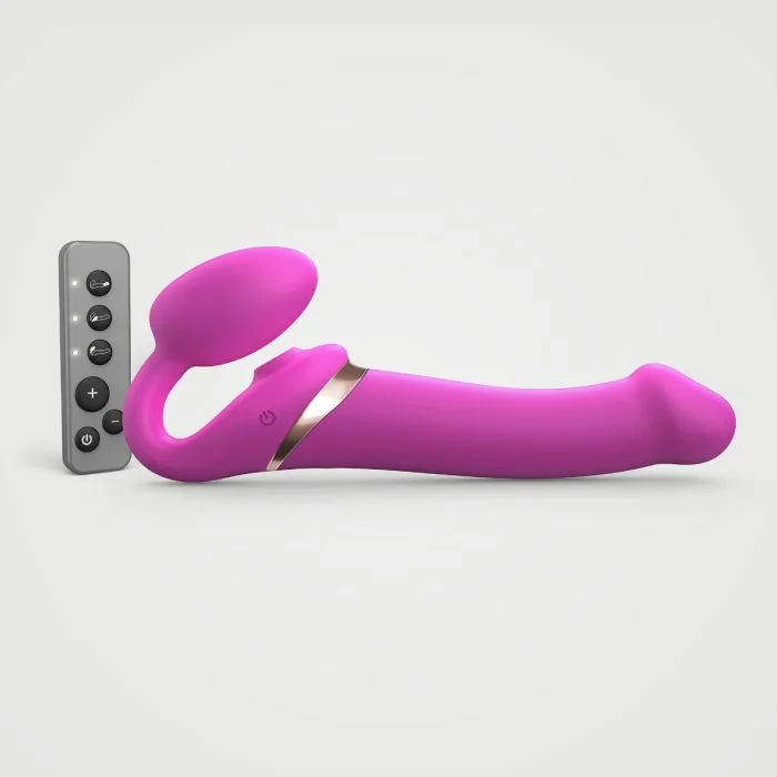 Strap On Me - Multi Orgasm Bendable Strap-On Fuchsia