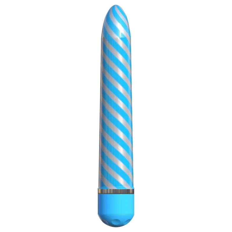 Sweet Swirl Vibrator - Blue