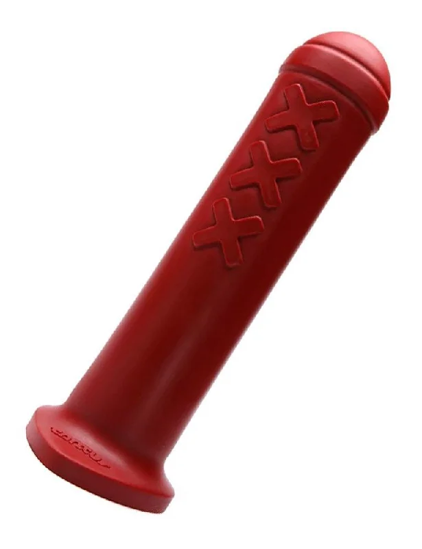 Tantus Amsterdam XL Silicone Dildo, Red