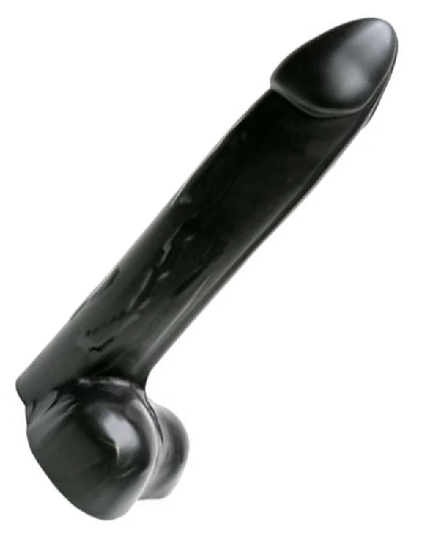 Tantus Hoss XL Silicone Dildo, Black