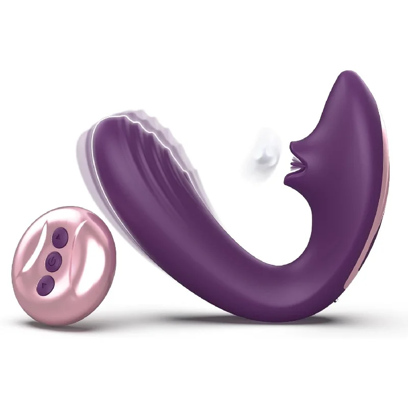 Tracy's Dog - Juicy Clitoral Licking Vibrator OG Lick (Purple)