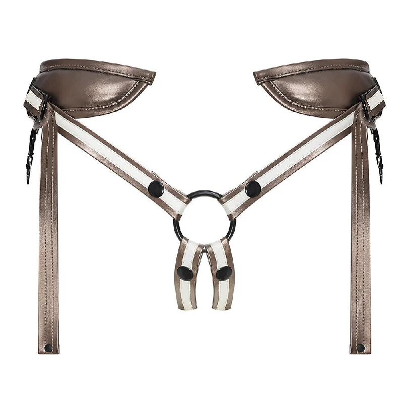 Vegan Leather harness by Strap on Me