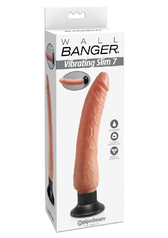 Wall Bangers Vibrating Slim 7 Dildo