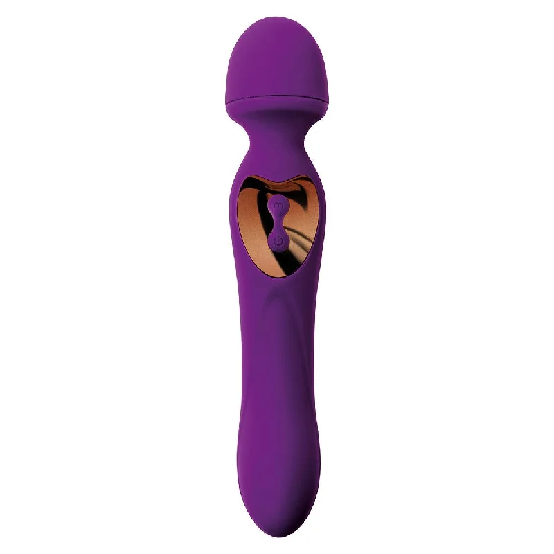 Lang Loys - Wand Vibrator En inbrengbare Vibrator 2 In 1 - Paars