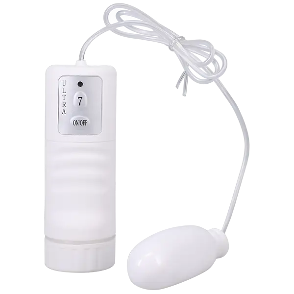 White Nights Bullet Vibrator with Wired Remote