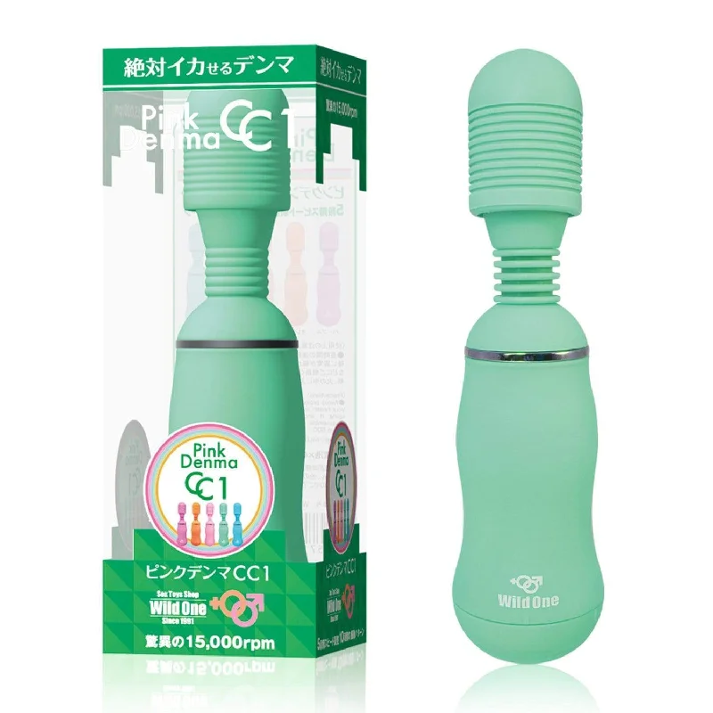 Wild One - Pink Denma CC1 Wand Massager (Green)