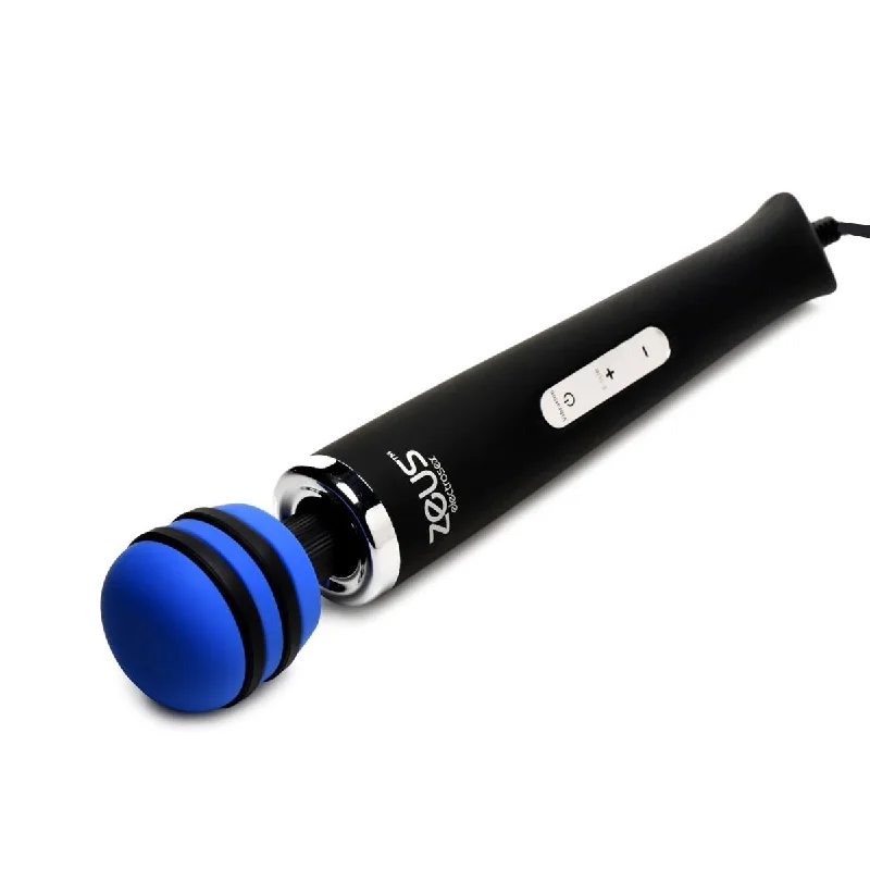 Zeus - E-stim Electrosex Wand Vibrator Blue Arc